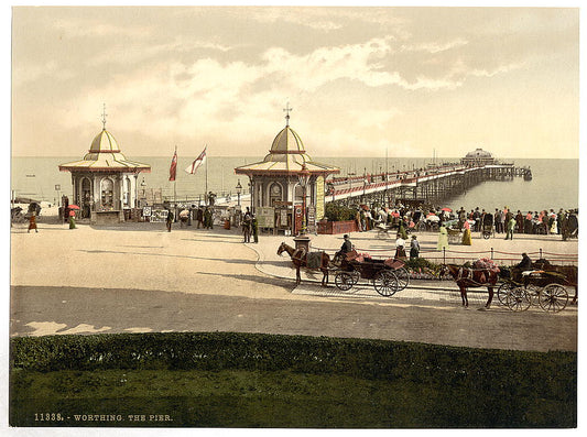 A picture of The pier, Worthing, England