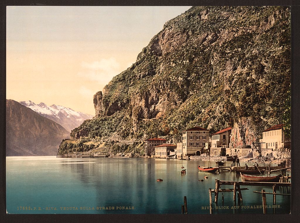 A picture of The Ponale Road, Riva, Lake Garda, Italy