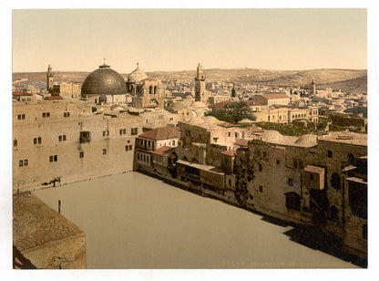 A picture of The Pool of Hezekiah, Jerusalem, Holy Land