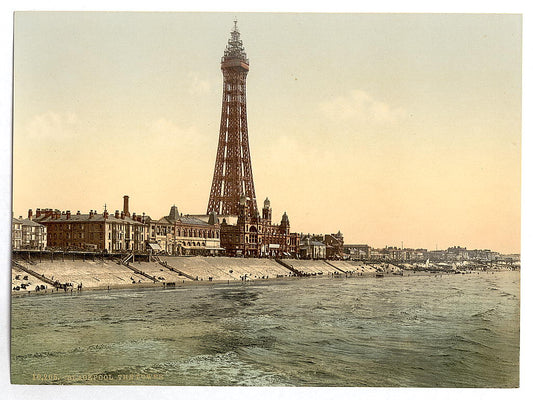 A picture of The Promenade and Tower from North Pier, Blackpool, England