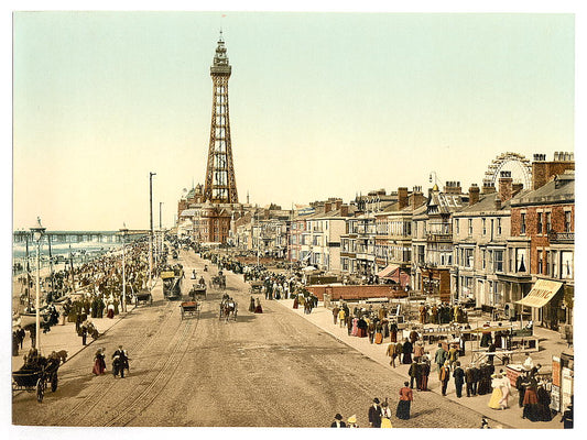 A picture of The Promenade, Blackpool, England