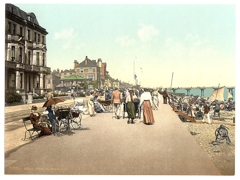 A picture of The Promenade, Deal, England