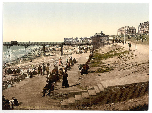 A picture of The promenade, Hunstanton, England