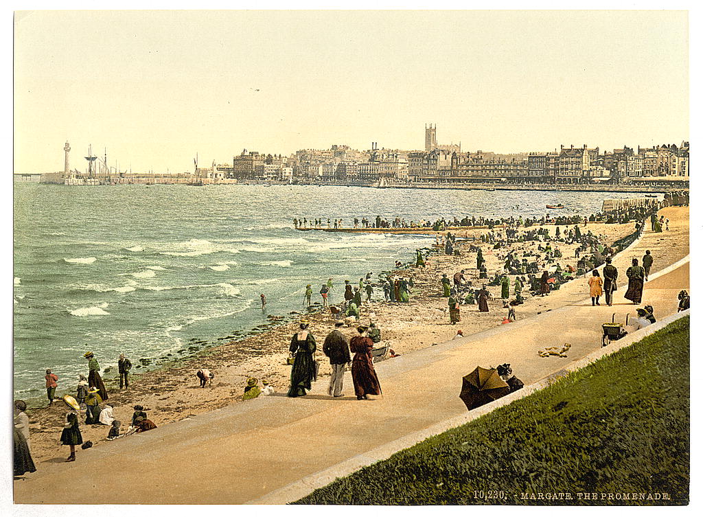 A picture of The promenade, Margate, England