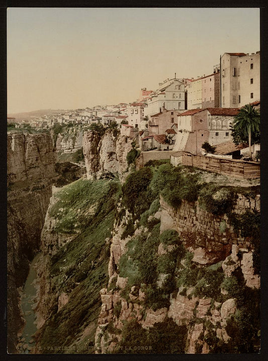 A picture of The ravine, Constantine, Algeria