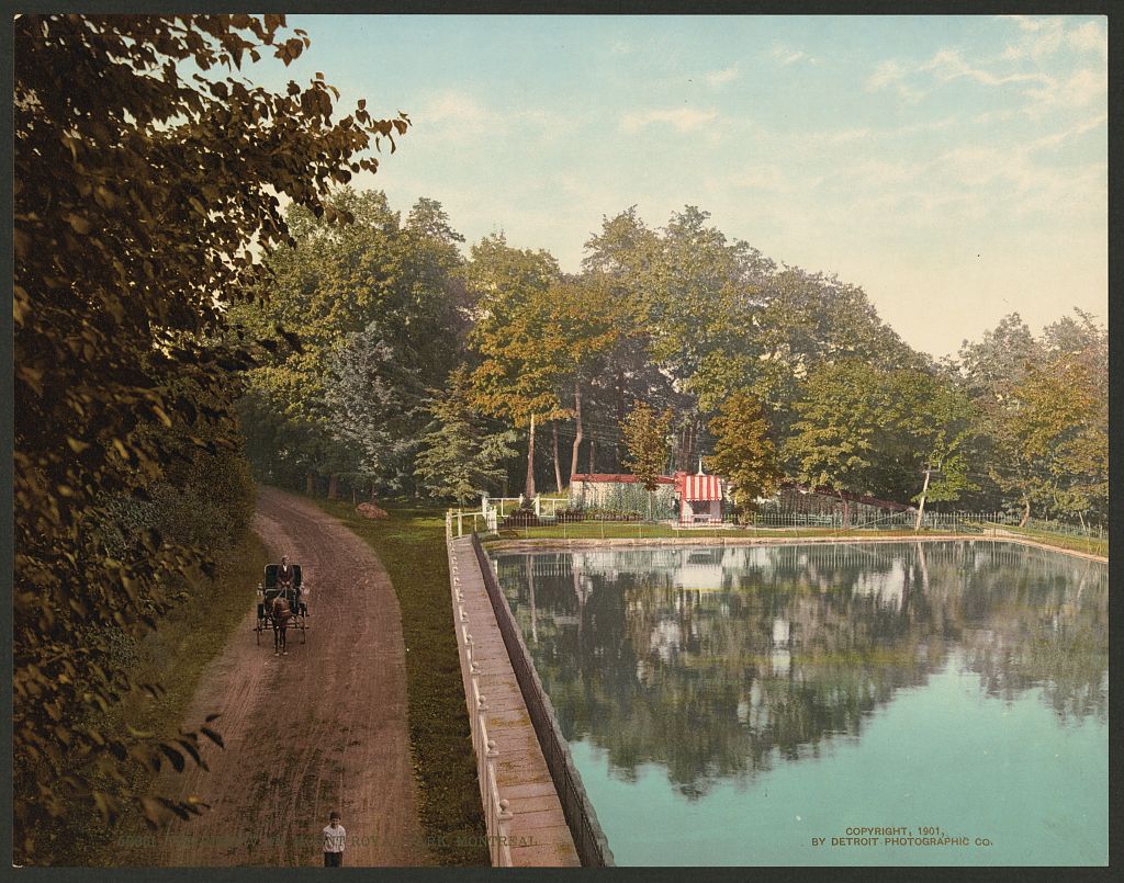 A picture of The Reservoir, Mount Royal Park, Montreal