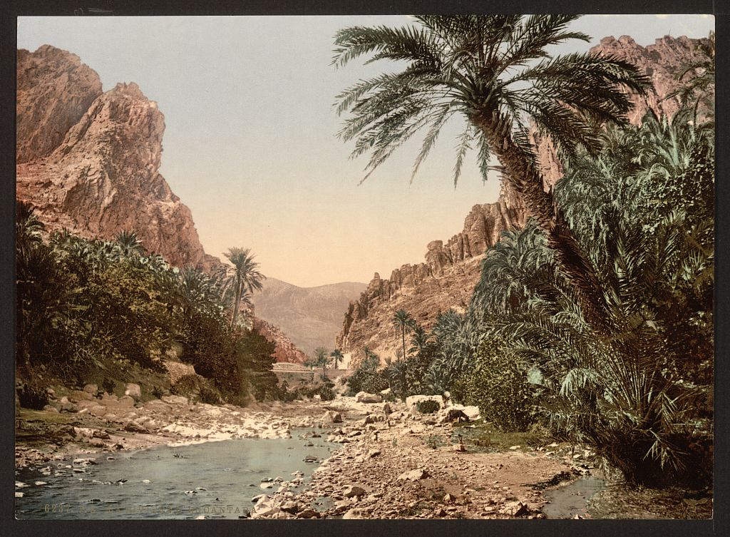 A picture of The river, El Cantara, Algeria