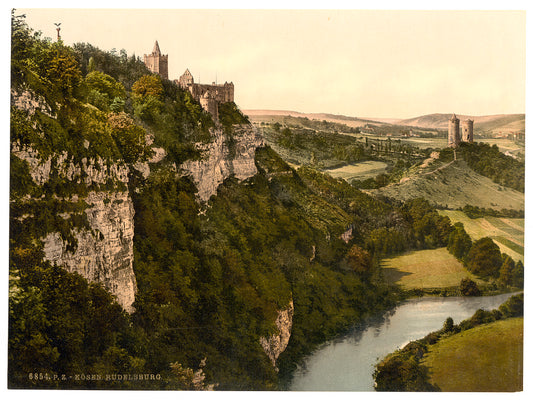 A picture of The Rudelsburg, Kosen, Thuringia, Germany