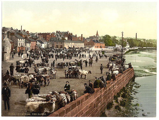 A picture of The Sands, Dumfries, Scotland