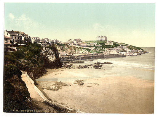 A picture of The Sands, Newquay, Cornwall, England