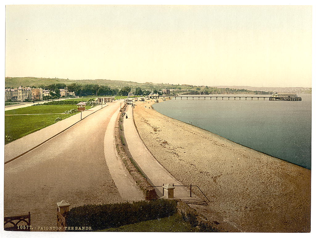 A picture of The sands, Paignton, England