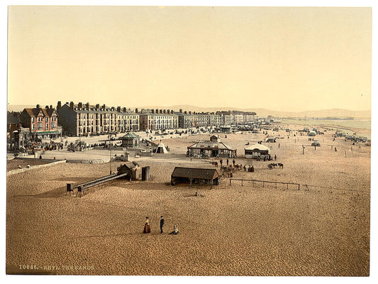 A picture of The sands, Rhyl, Wales