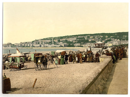 A picture of The sands, Weston-super-Mare, England