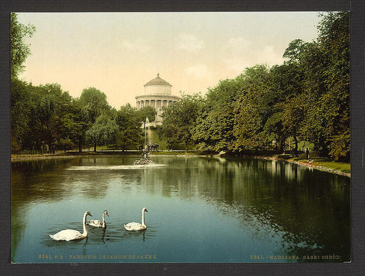 A picture of The Saxe Garden, Warsaw, Poland