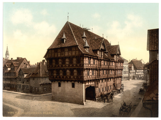 A picture of The scale, Brunswick (i.e., Braunschweig), Germany