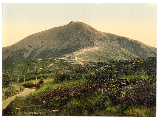 A picture of The Schneekoppe, with Kammpartie, Riesengebirge, Germany