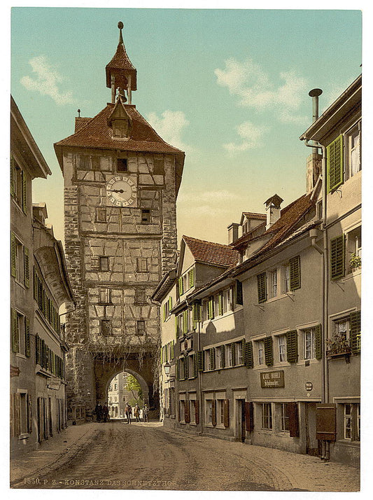 A picture of The Schnetzthor, interior, Constance (i.e. Konstanz), Baden, Germany
