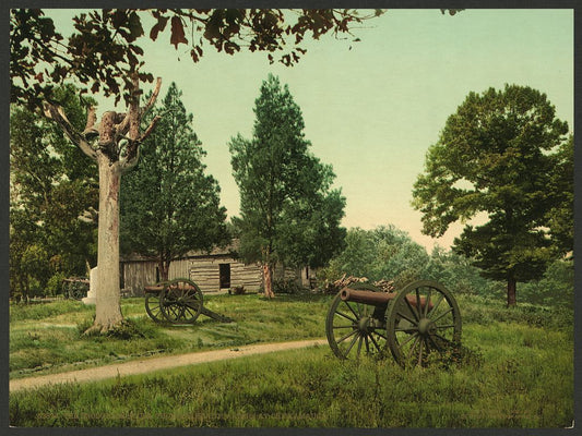 A picture of The Snodgrass House, Thomas's headquarters at Chickamauga