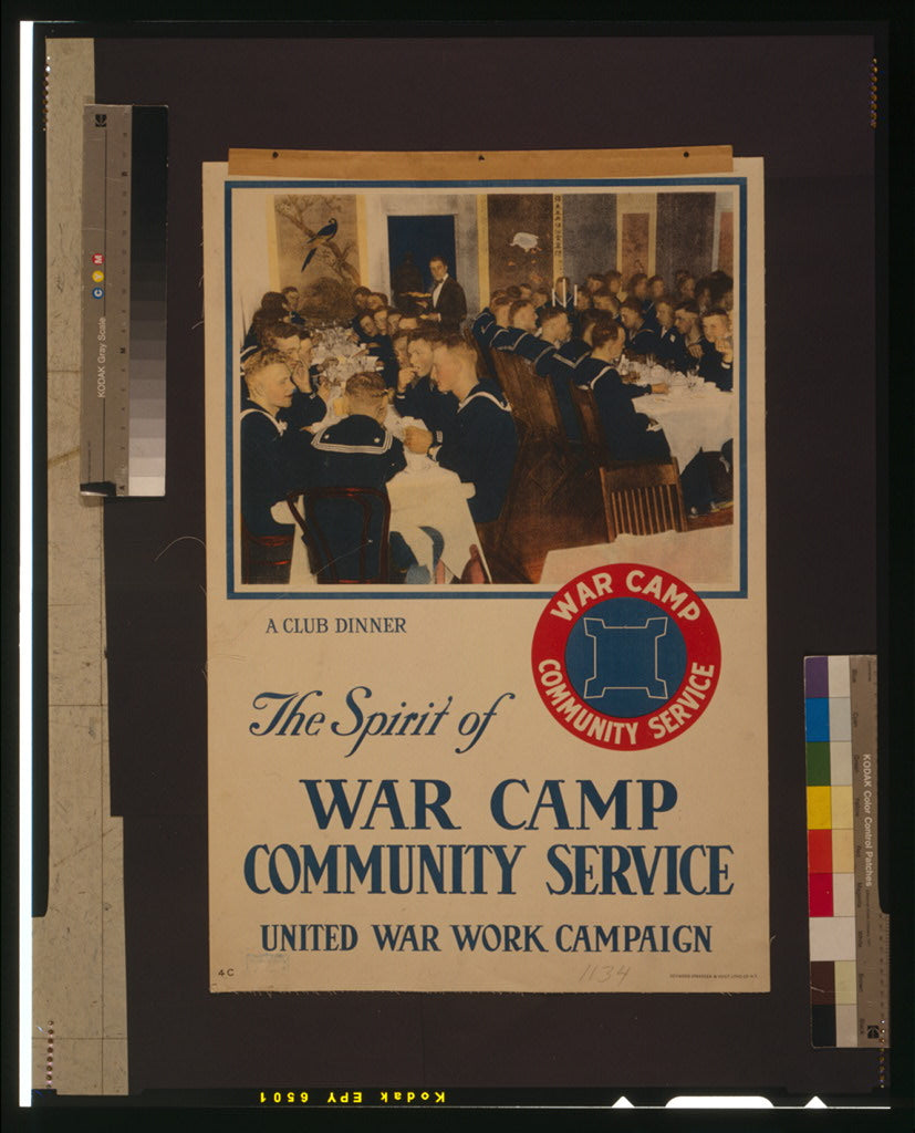 A picture of The spirit of war camp community service