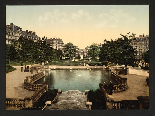 A picture of The Square and the Place D'Arcy, Dijon, France