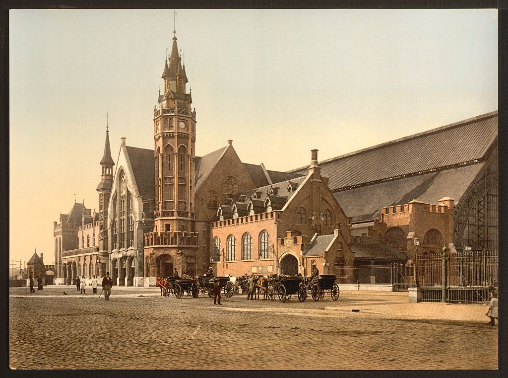 A picture of The station, Bruges, Belgium