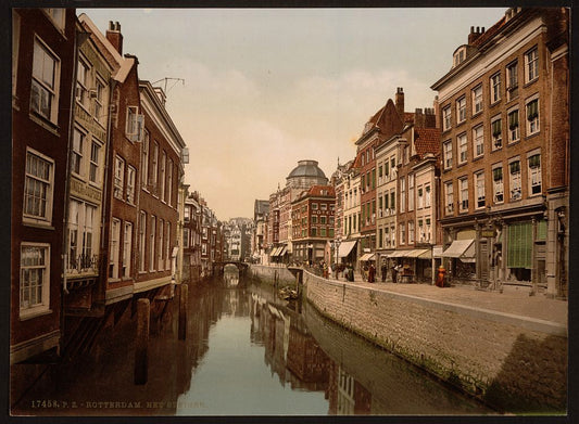 A picture of The Steiger (canal), Rotterdam, Holland