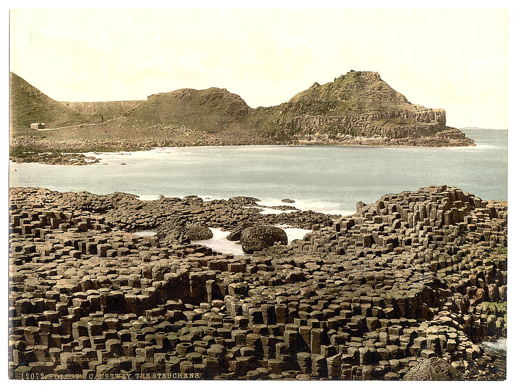 A picture of The Steuchans. Giant's Causeway. County Antrim, Ireland