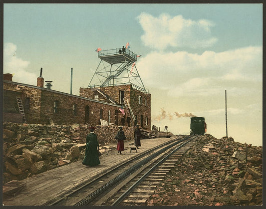 A picture of The summit of Pike's Peak