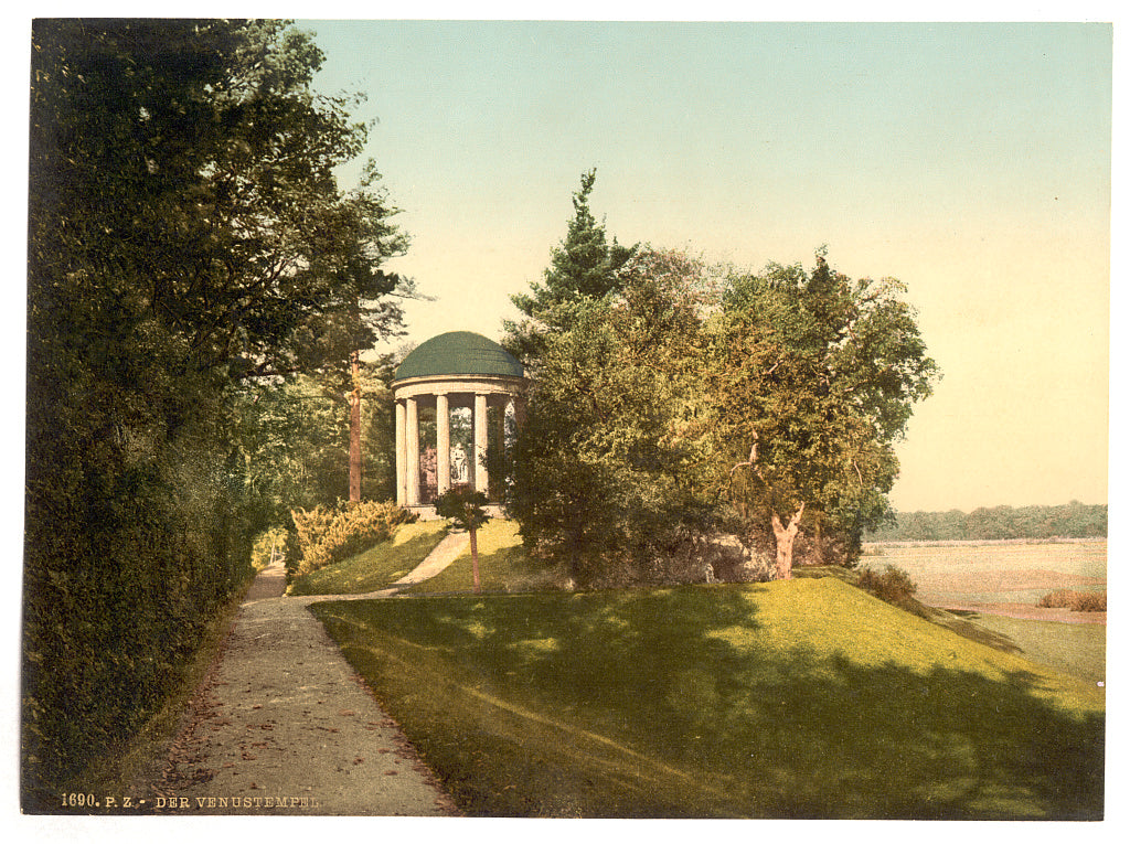 A picture of The Temple of Venus, park of Worlitz, Anhalt, Germany