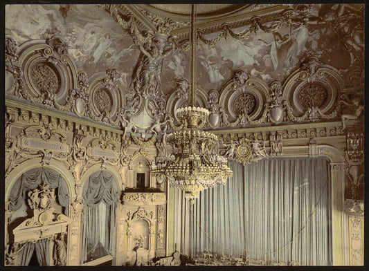 A picture of The theatre, interior, Monte Carlo, Riviera