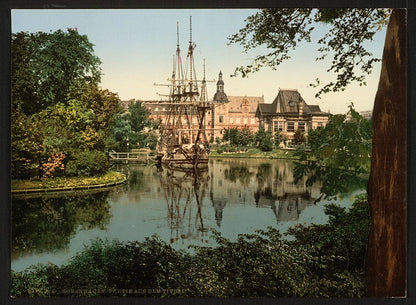 A picture of The Tivoli park, Copenhagen, Denmark