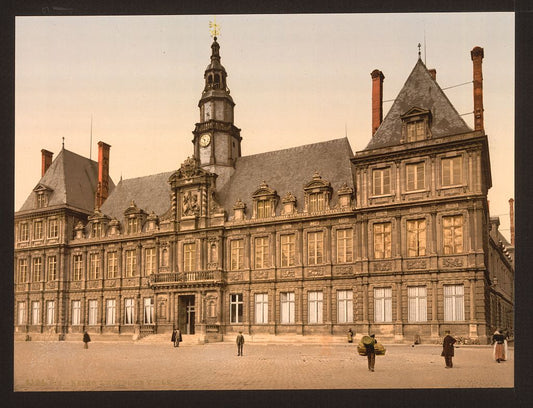 A picture of The town hall, Rheims, France