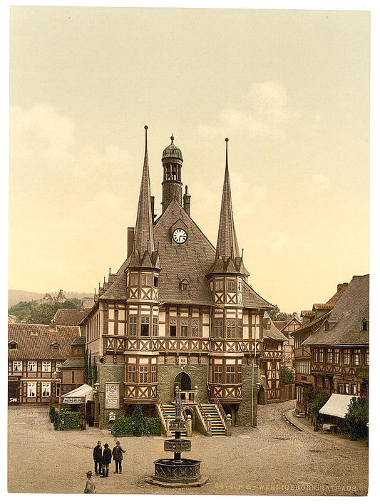 A picture of The town hall, Wernigerode, Hartz, Germany