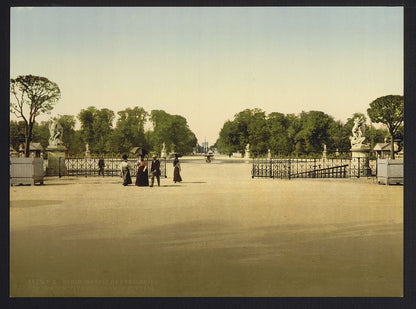 A picture of The Tuileries and Champs Elysees, Paris, France