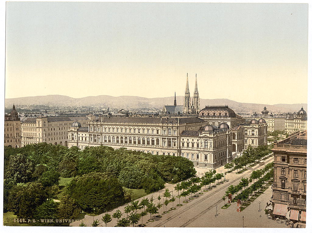 A picture of The University, Vienna, Austro-Hungary