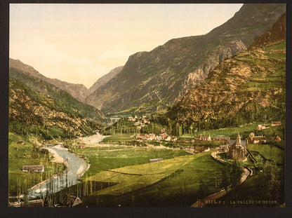 A picture of The valley, Gèdre, Pyrenees, France