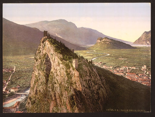 A picture of The valley, Sarca, Lake Garda, Italy