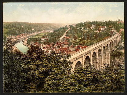 A picture of The Viaduct, Dinan, France