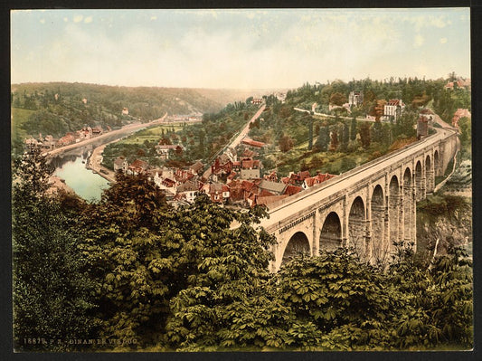 A picture of The Viaduct, Dinan, France