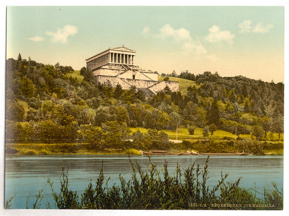 A picture of The Walhalla, Ratisbon (Regensburg), Bavaria, Germany