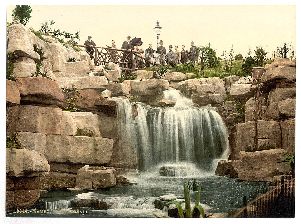 A picture of The waterfall, Ramsgate, England