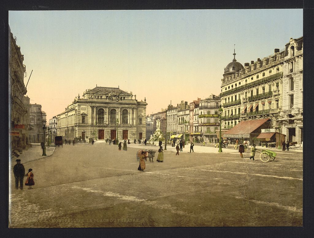 A picture of Theatre Place, Montpelier, France