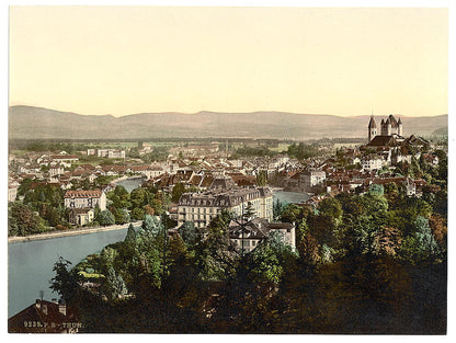 A picture of Thun, general view, Bernese Oberland, Switzerland