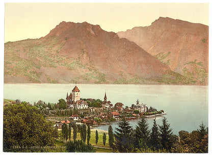 A picture of Thun, Lake of, Spiez, Bernese Oberland, Switzerland