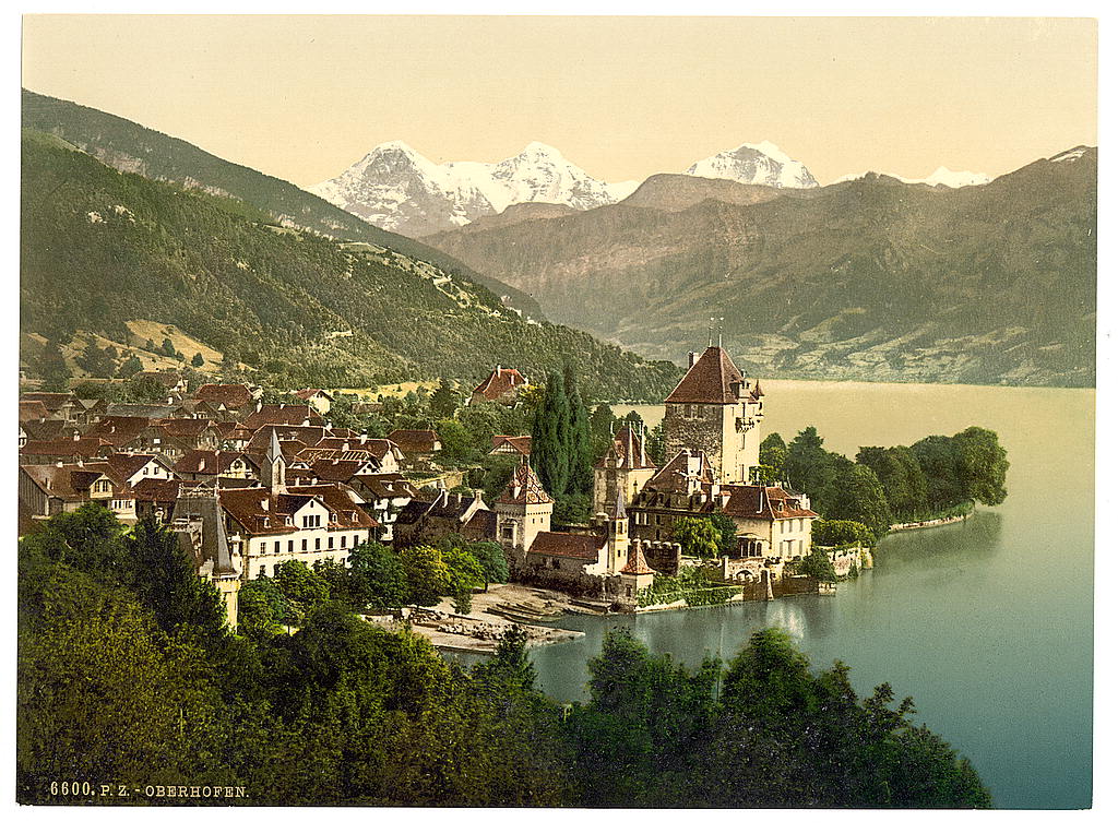 A picture of Thun, Oberhofen, Bernese Oberland, Switzerland