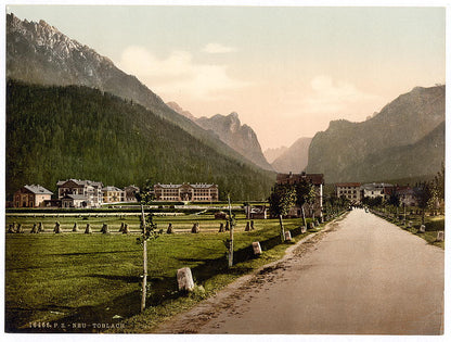 A picture of Toblach, New Toblach, Tyrol, Austro-Hungary