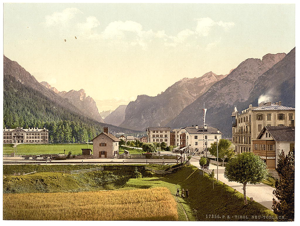 A picture of Toblach, New Toblach, Tyrol, Austro-Hungary