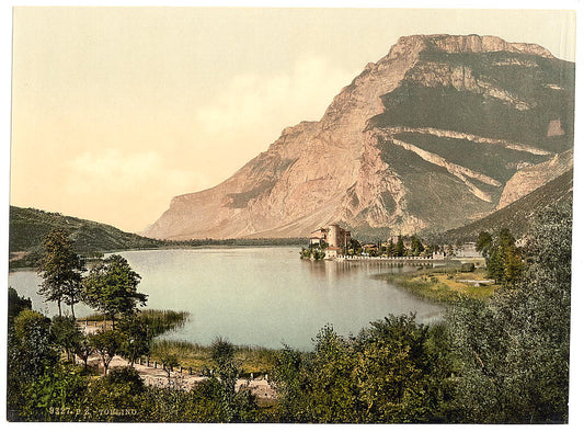 A picture of Toblino, general view, Tyrol, Austro-Hungary