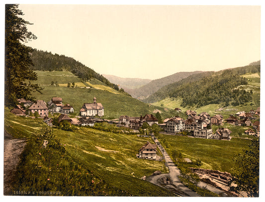 A picture of Todtmoos, general view, Black Forest, Baden, Germany