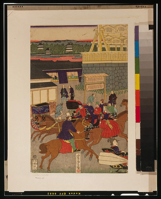 A picture of Tōkyō Nihonbashi han ei no zu